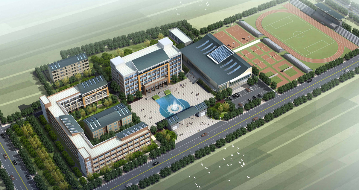 和政学校停车场